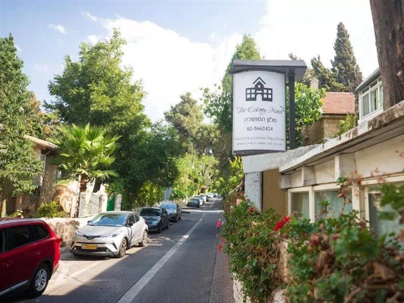 The Colony Hotel - Historical Templar'S Building Jerusalén Exterior foto